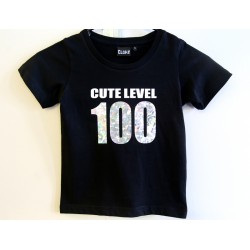 Cute Level 100 Holograph Tee (Kids)