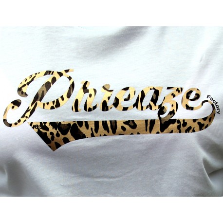 Phreaze Factory Baseball Leopard Tee
