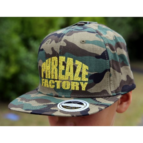 PFC Cap-Phreaze Factory Glitter Camo Snap Back