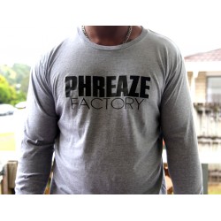 PF Text Logo Centred Long Sleeve Tee