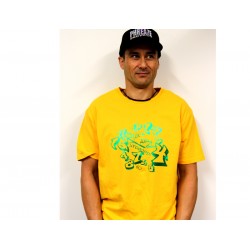 Metallic Crazy Clock Tee