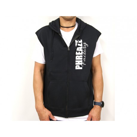 PF Sleeveless Zip Hood