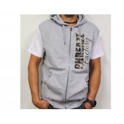 PF Camo Sleeveless Zip Hoody