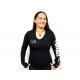 Womens Allura Lite V Neck Hoody 3