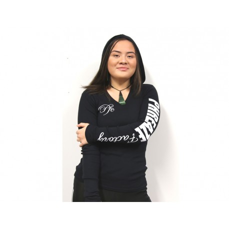 Womens Allura Lite V Neck Hoody 3