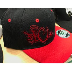 PFC Drip Metallic Red 2-Tone Snapback