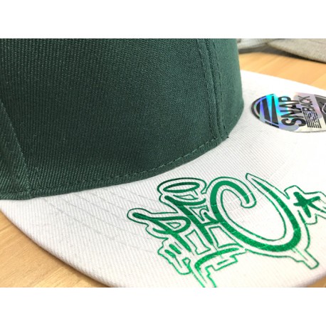 PFC Drip Metallic Green 2-Tone Snapback