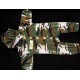 PFC Metallic Gold Camo Baby Onesie with Hood