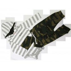 PFC Baby Camo Onesie Hood with Matching Pants