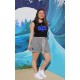 PFC Metallic Drip Tag Womens Track Shorts