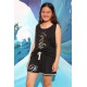 PFC Metallic Aroha Racerback