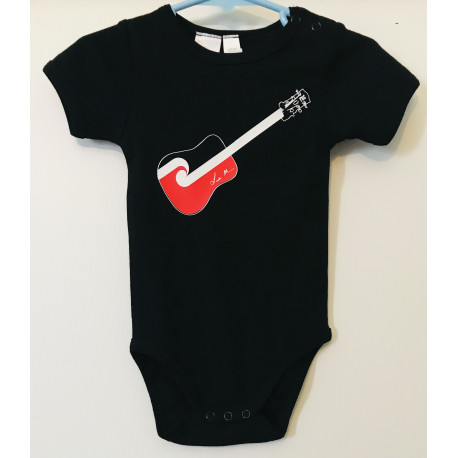 Tino Rangatiratanga FHC Guitar Baby Onesie