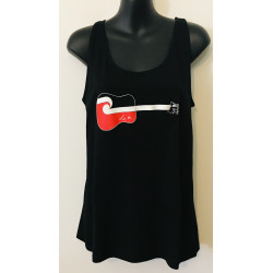 Tino Rangatiratanga FHC Guitar Racerback Singlet